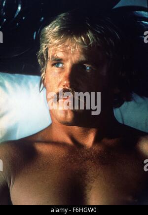 1977, Filmtitel: DEEP, Regie: PETER YATES, abgebildet: BEEFCAKE, NICK NOLTE. (Bild Kredit: SNAP) Stockfoto