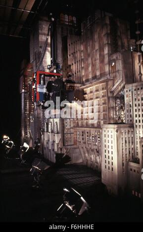 1989, Filmtitel: BATMAN, Regie: TIM BURTON, im Bild: TIM BURTON. (Bild Kredit: SNAP) Stockfoto