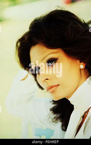 1979, Filmtitel: Feuerkraft, Regie: MICHAEL WINNER, abgebildet: SOPHIA LOREN. (Bild Kredit: SNAP) Stockfoto