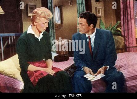 1954, Filmtitel: jung im Herzen, Regie: GORDON DOUGLAS, Studio: WARNER, im Bild: DORIS DAY, GORDON DOUGLAS. (Bild Kredit: SNAP) Stockfoto