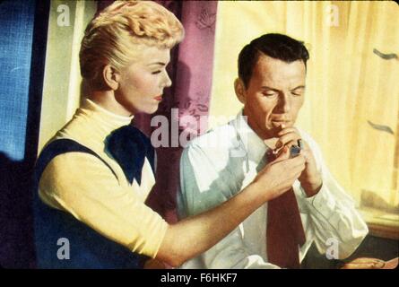 1954, Filmtitel: jung im Herzen, Regie: GORDON DOUGLAS, Studio: WARNER, im Bild: DORIS DAY, GORDON DOUGLAS. (Bild Kredit: SNAP) Stockfoto