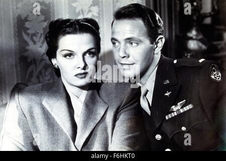 1946, Filmtitel: junge Witwe, Regie: EDWIN L MARIN, Bild: LOUIS HAYWARD, EDWIN L MARIN. (Bild Kredit: SNAP) Stockfoto