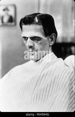 1931, Filmtitel: FRANKENSTEIN, Regie: JAMES WHALE, Studio: UNIV, abgebildet: FRANKENSTEIN, BORIS KARLOFF. (Bild Kredit: SNAP) Stockfoto