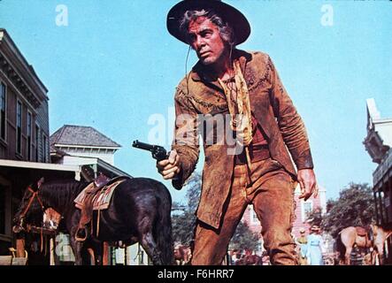 1965, Filmtitel: CAT BALLOU, Regie: ELLIOT SILVERSTEIN, Studio: COLUMBIA, im Bild: 1965, AWARDS - Akademie, bester Schauspieler, LEE MARVIN. (Bild Kredit: SNAP) Stockfoto