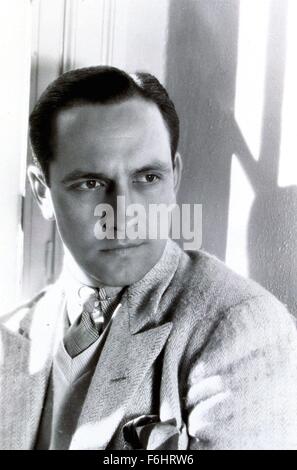 Filmtitel 1933: DESIGN FOR LIVING, Regie: ERNST LUBITSCH, Studio: PARAMOUNT, im Bild: ERNST LUBITSCH. (Bild Kredit: SNAP) Stockfoto