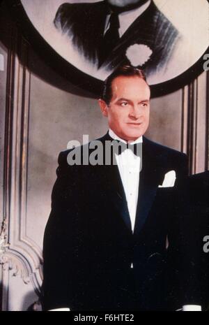 1957, Filmtitel: BEAU JAMES, Regie: MELVILLE SHAVELSON, Studio: PARAMOUNT, im Bild: BOB HOPE. (Bild Kredit: SNAP) Stockfoto