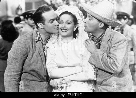 1947, Filmtitel: Weg nach RIO, Regie: NORMAN Z McLEOD, Studio: PARAMOUNT, abgebildet: BING CROSBY, BOB HOPE und DOROTHY LAMOUR. (Bild Kredit: SNAP) Stockfoto