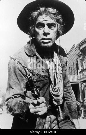1965, Filmtitel: CAT BALLOU, Regie: ELLIOT SILVERSTEIN, Studio: COLUMBIA, im Bild: 1965, AWARDS - Akademie, bester Schauspieler, LEE MARVIN. (Bild Kredit: SNAP) Stockfoto