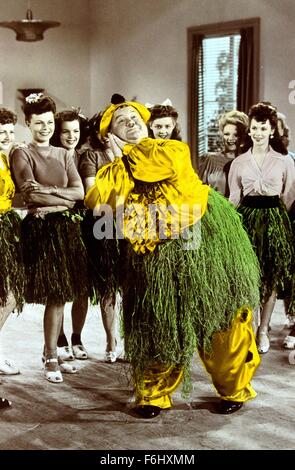 1943, Filmtitel: tanzen Meister, Regie: MAL St. CLAIR, Studio: FOX, abgebildet: OLIVER HARDY, LAUREL & HARDY. (Bild Kredit: SNAP) Stockfoto