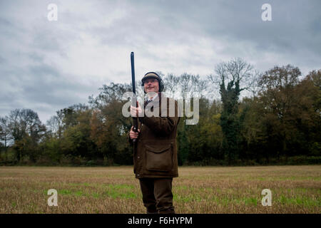 Fasan schießen Stockfoto