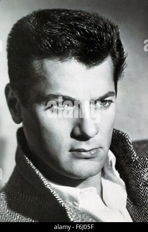 1957, Filmtitel: MISTER CORY, Regie: BLAKE EDWARDS, im Bild: TONY CURTIS. (Bild Kredit: SNAP) Stockfoto