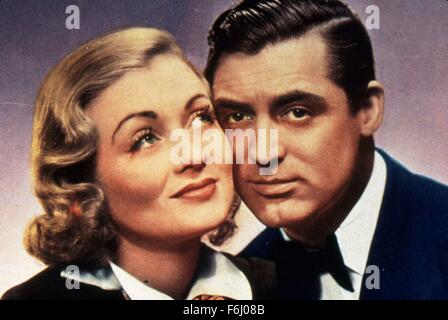 Filmtitel 1937: TOPPER, Regie: NORMAN Z McLEOD, Studio: MGM, im Bild: CONSTANCE BENNETT, CARY GRANT. (Bild Kredit: SNAP) Stockfoto