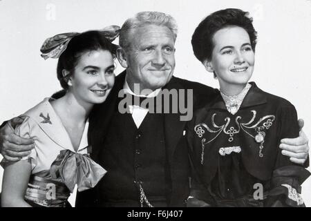 1953, Filmtitel: Schauspielerin, Regie: GEORGE CUKOR, Studio: MGM, im Bild: GEORGE CUKOR, JEAN SIMMONS, SPENCER TRACY. (Bild Kredit: SNAP) Stockfoto