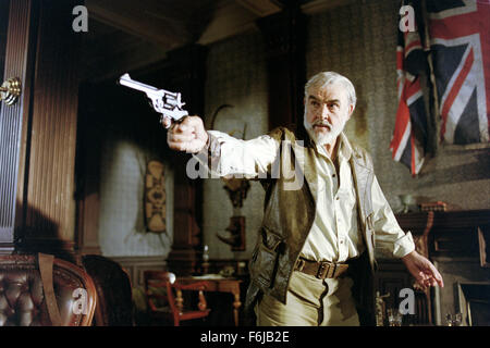 11. Juli 2003; Hollywood, Kalifornien, USA; SEAN CONNERY als Allan Quatermain in die Action, Sci-Fi, fantasy '' The League of Extraordinary Gentlemen'' unter der Regie von Stephen Norrington. Stockfoto