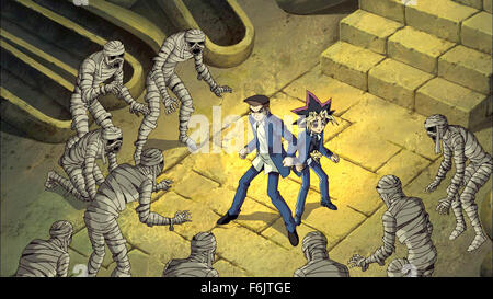 Sep 08, 2004; Datei unbekannt; Zeichen YUGI, JOEY und TRISTAN in dem animierten Abenteuer "Yu-Gi-Oh." Stockfoto