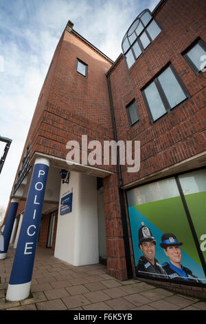 Winchester-Polizeistation und Hampshire Constabulary operativer Leiter Viertel HQ Mottisfont Gericht, Winchester Stockfoto