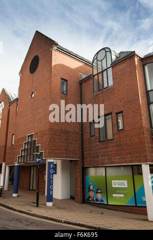 Winchester-Polizeistation und Hampshire Constabulary operativer Leiter Viertel HQ Mottisfont Gericht, Winchester Stockfoto