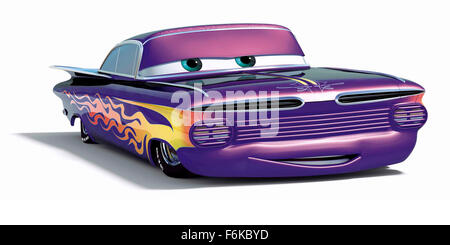 Veröffentlichungsdatum: 9. Juni 2006. FILMTITEL: Autos. STUDIO: Walt Disney Pictures. PLOT: Ein hot-Shot-Rennwagen Lightning McQueen benannt wird in Radiator Springs überfallen wo er die wahre Bedeutung von Freundschaft und Familie findet. IM BILD:. Stockfoto