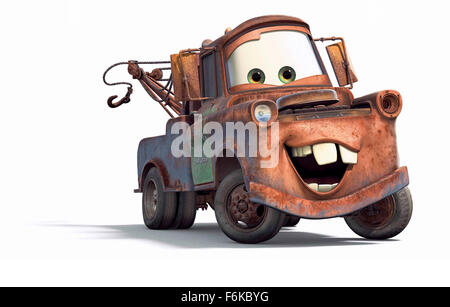 Veröffentlichungsdatum: 9. Juni 2006. FILMTITEL: Autos. STUDIO: Walt Disney Pictures. PLOT: Ein hot-Shot-Rennwagen Lightning McQueen benannt wird in Radiator Springs überfallen wo er die wahre Bedeutung von Freundschaft und Familie findet. IM BILD:. Stockfoto