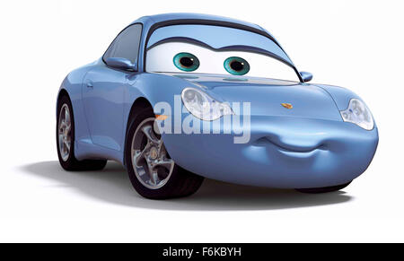 Veröffentlichungsdatum: 9. Juni 2006. FILMTITEL: Autos. STUDIO: Walt Disney Pictures. PLOT: Ein hot-Shot-Rennwagen Lightning McQueen benannt wird in Radiator Springs überfallen wo er die wahre Bedeutung von Freundschaft und Familie findet. IM BILD:. Stockfoto