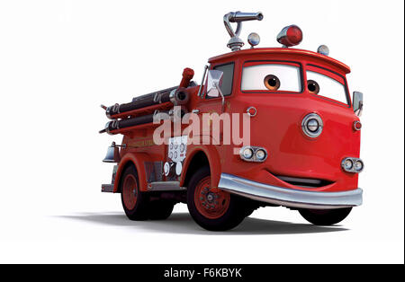 Veröffentlichungsdatum: 9. Juni 2006. FILMTITEL: Autos. STUDIO: Walt Disney Pictures. PLOT: Ein hot-Shot-Rennwagen Lightning McQueen benannt wird in Radiator Springs überfallen wo er die wahre Bedeutung von Freundschaft und Familie findet. IM BILD:. Stockfoto