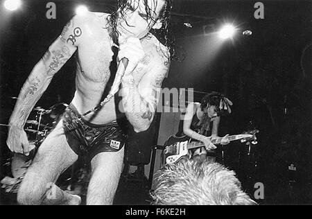 Datum der Freigabe: 22. September 2006. FILMTITEL: American Hardcore. STUDIO: Sony Pictures Classics. PLOT: Die Geschichte der amerikanischen Punkrock 1980-1986. Bild: HENRY ROLLINS in einer klassischen Live Punk-Szene aus dem Film. Stockfoto