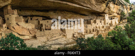 Cliff Palace, Mesa Verde Nationalpark. Stockfoto