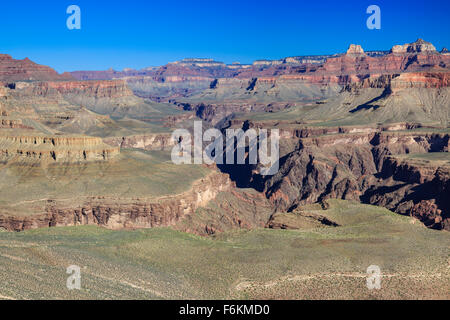 oberen Granit Schlucht gesehen von Hufeisen Mesa im Grand Canyon National Park, arizona Stockfoto