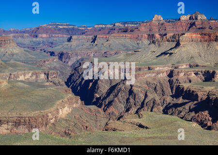 oberen Granit Schlucht gesehen von Hufeisen Mesa im Grand Canyon National Park, arizona Stockfoto