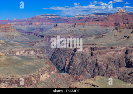 oberen Granit Schlucht gesehen von Hufeisen Mesa im Grand Canyon National Park, arizona Stockfoto