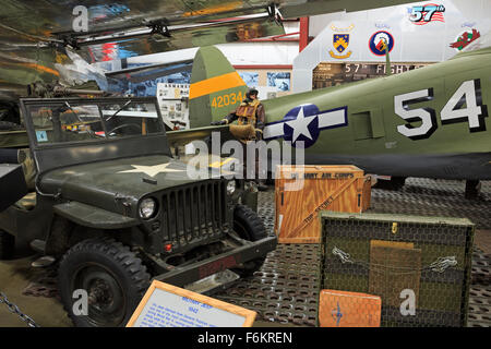 P - 47D Thunderbolt, New England Air Museum, Hartford, Connecticut, USA Stockfoto