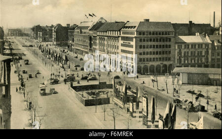 Berlin nach dem zweiten Weltkrieg, Deutschland Stockfoto