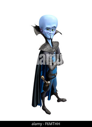 Datum der Freigabe: 5. November 2010. FILMTITEL: Megamind. STUDIO: DreamWorks Animation. PLOT: Die Superschurken Megamind erobert endlich seinen Erzfeind, der Held Metro man... aber findet sein Leben sinnlos ohne einen Helden zu kämpfen. Bild: WILL FERRELL als Megamind (Stimme) Stockfoto