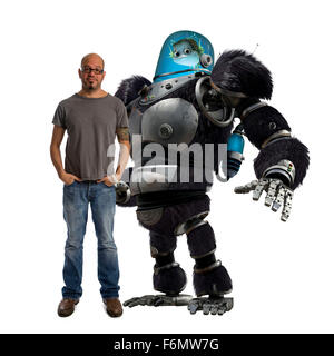 Datum der Freigabe: 5. November 2010. FILMTITEL: Megamind. STUDIO: DreamWorks Animation. PLOT: Die Superschurken Megamind erobert endlich seinen Erzfeind, der Held Metro man... aber findet sein Leben sinnlos ohne einen Helden zu kämpfen. Im Bild: DAVID Kreuz als Minion (Stimme). Stockfoto