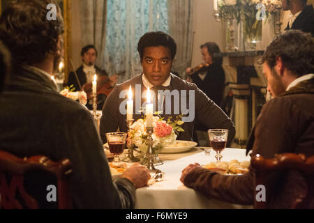 16. Januar 2014 - Schauspieler CHIWETEL EJIOFOR nominiert für bester Hauptdarsteller in "12 Jahre A Slave" - Academy Awards 2014. Im Bild: Chiwetel Ejiofor als Solomon Northup in Fox Searchlight Pictures "12 Jahre A Slave." (Bild Kredit: C Fox Searchlight Pictures/Entertainment Pictures) Stockfoto