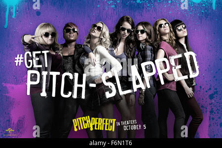 15. Juni 2012 - kein Merchandising. Nur zur redaktionellen Verwendung. Kein Buch Cover Verwendung... Rebel Wilson, Anna Kendrick, Anna Camp... Pitch Perfect - 2012. (Bild Kredit: C Moviestore/Rex Features) Stockfoto