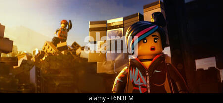 15. Januar 2014 - kein Merchandising. Nur zur redaktionellen Verwendung. Kein Buch Cover Verwendung... Der Lego-Film... Der Lego-Film - Jan 2014. (Bild Kredit: C Moviestore/Rex Features) Stockfoto