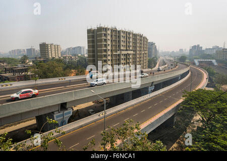 Santacruz Chembur Link Straßenüberführung, Mumbai, Maharashtra, Indien, Asien Stockfoto