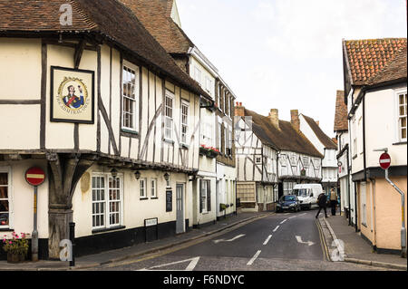 Strand Street in Sandwich Kent UK Stockfoto