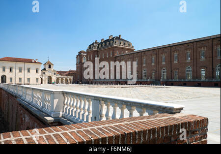 Italien, Venaria, Königspalast, den Ehrenhof Stockfoto