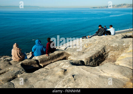 Phönizische und römische Gräber, Marshan District.Tangier, Tetouan Region, Marokko. Stockfoto