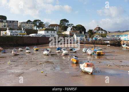 Paignton Hafen Devon England uk bei Ebbe in der Nähe von touristischen Destination Torquay Stockfoto