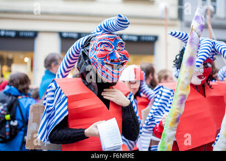 Velver Revolution Karneval event Stockfoto