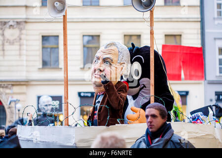 Velver Revolution Karneval event Stockfoto