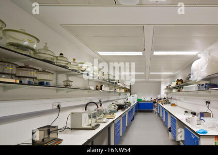 Labor am Imperial College, London. Königliche Schule der Gruben Gebäude. Stockfoto
