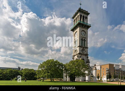 Caledonian Park Uhrturm in Nord-London Stockfoto