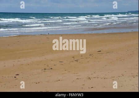 D-Day, 6. Juni 1944, Landung Beach, Omaha Beach, Saint-Laurent-Sur-Mer, Normandie, Normandie, Frankreich, WWII Stockfoto