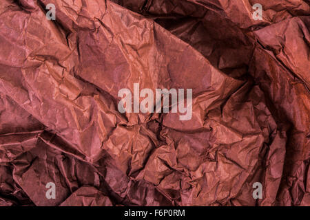 braunem Papierhintergrund Stockfoto