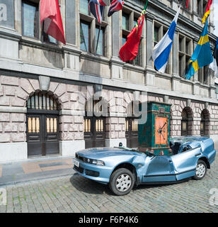 Belgien, Antwerpen, Riesen, Royal de Luxe Stockfoto