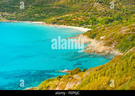 Golfe de Sagone, Westküste, Korsika, Frankreich Stockfoto